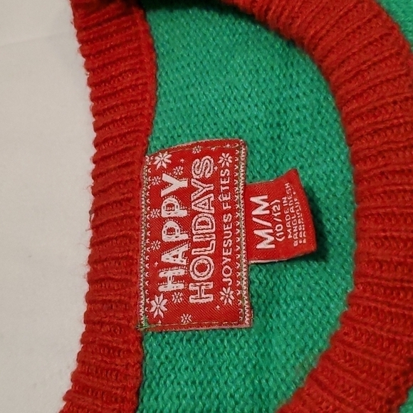 Kids Ugly Christmas Sweater w/ Dog - Picture 5 of 7